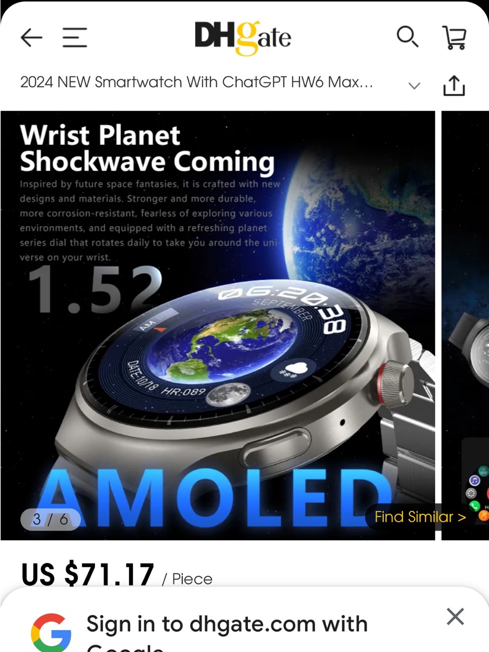 Max Smartwatch - - Picture 2 of 7